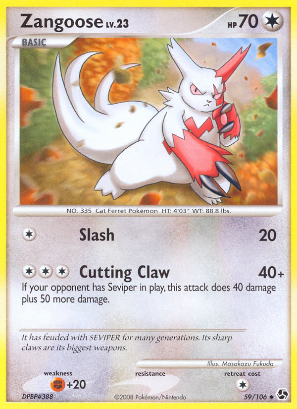 Zangoose 059/106 Uncommon