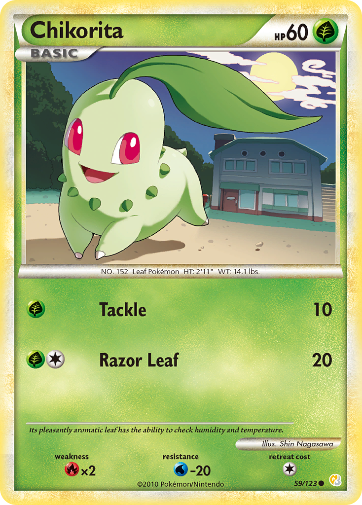 Chikorita 059/124 Common