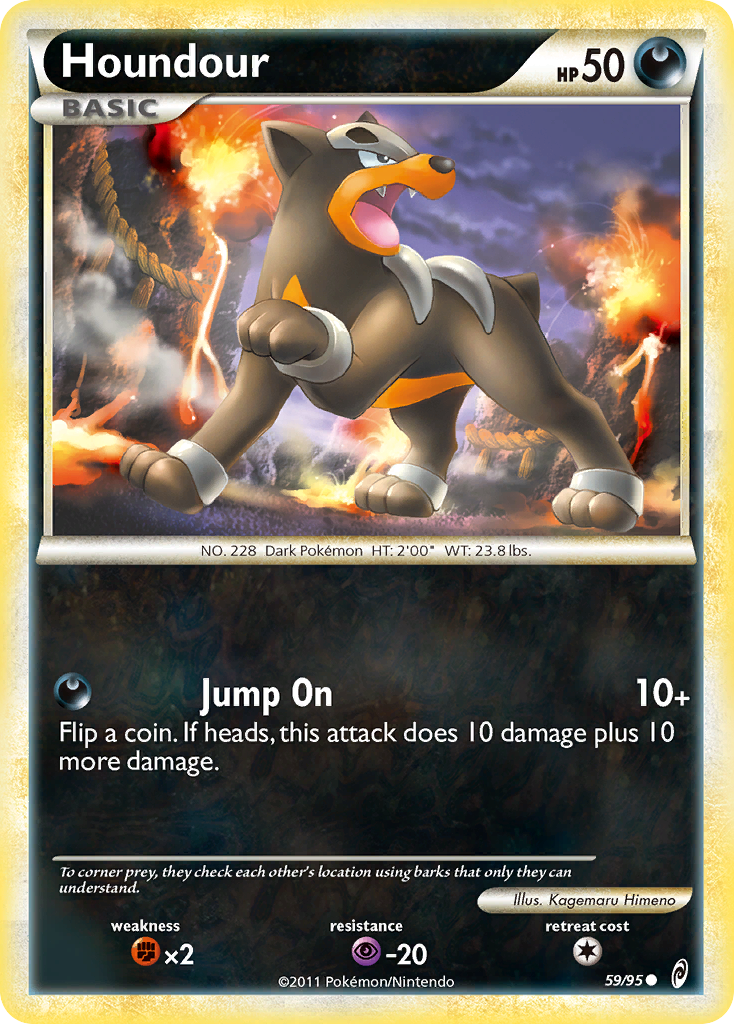 Houndour 059/106 Common