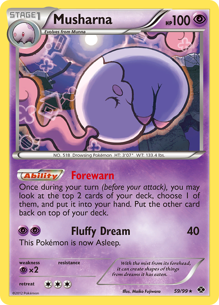 Musharna 059/103 Rare
