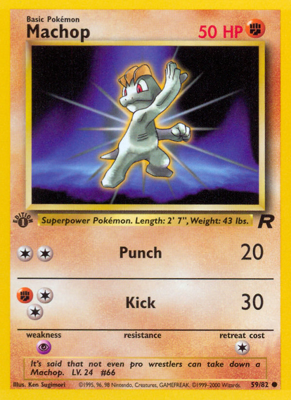 Machop 059/83 Common
