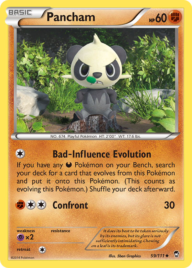 Pancham 059/114 Uncommon
