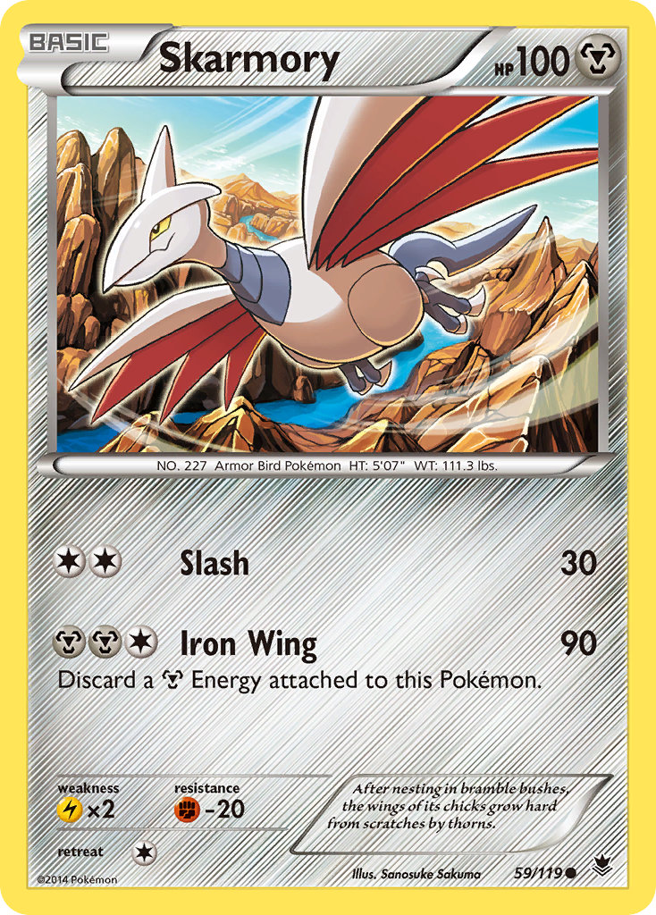 Skarmory 059/124 Common
