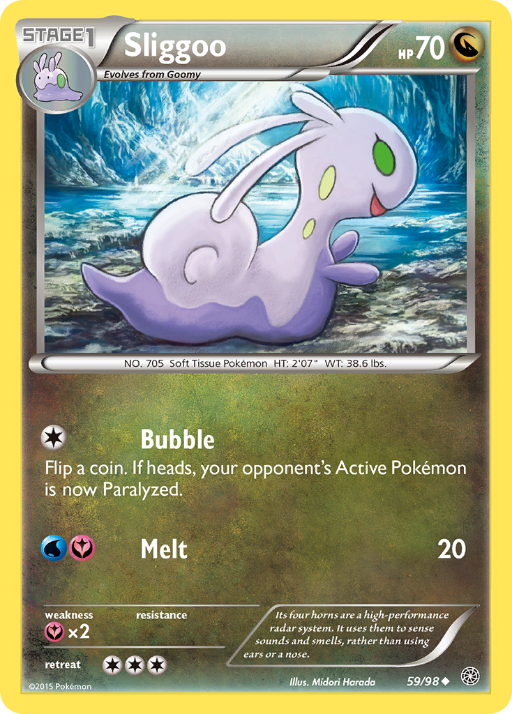 Sliggoo 059/100 Uncommon