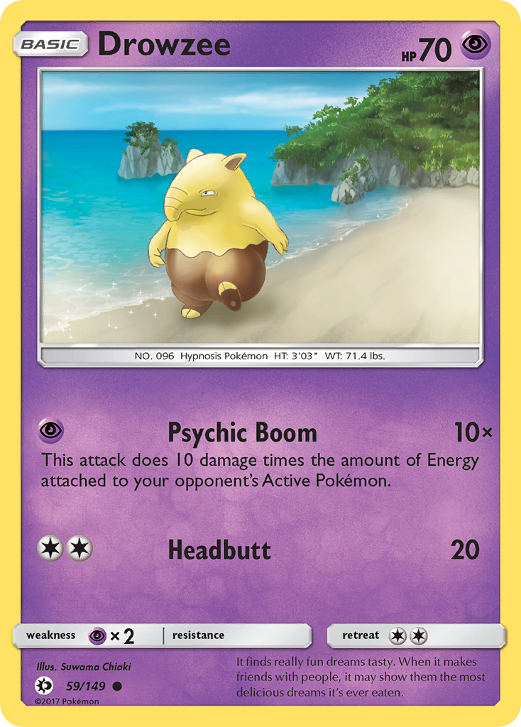 Drowzee 059/173 Common