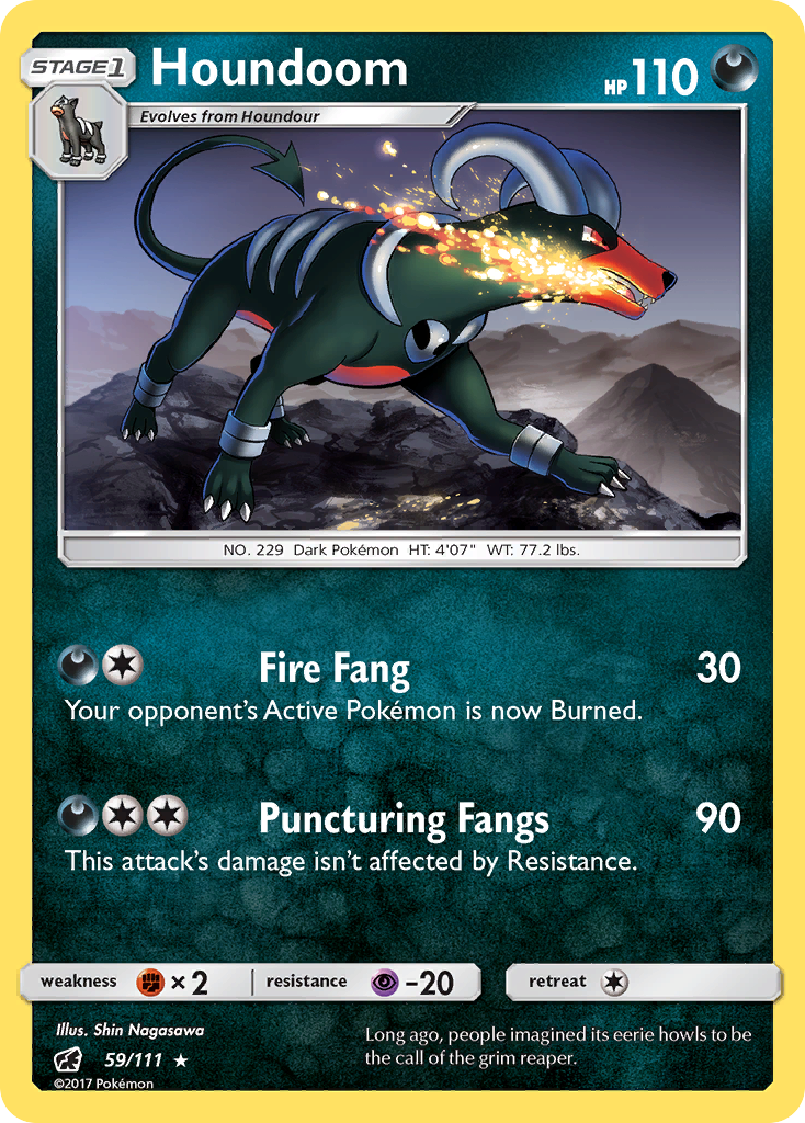 Houndoom 059/126 Rare