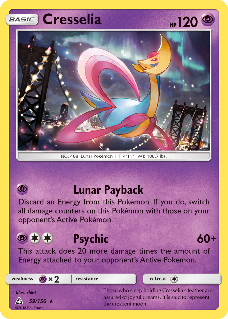 Cresselia 059/178 Rare Holo