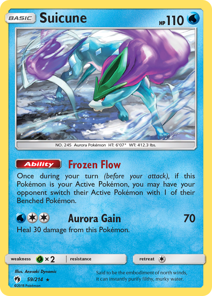 Suicune 059/240 Rare Holo
