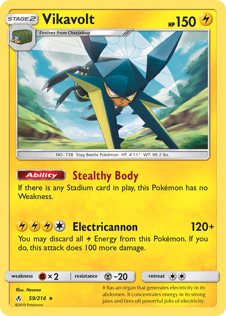 Vikavolt 059/234 Rare Holo