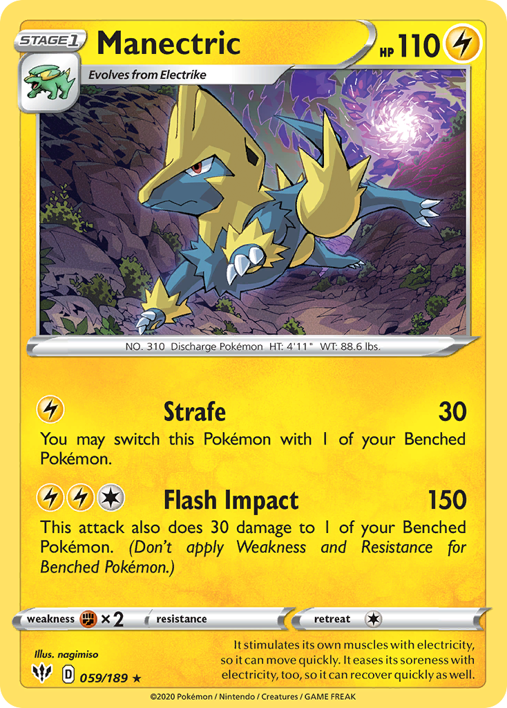 Manectric 059/201 Rare