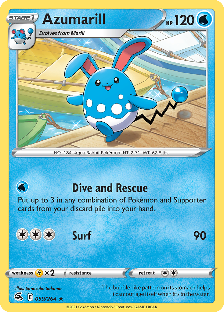 Azumarill 059/284 Rare