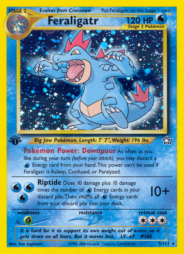 Feraligatr 005/111 Rare Holo