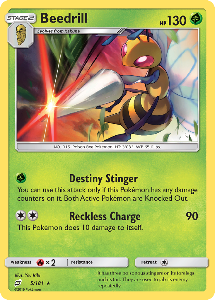 Beedrill 005/198 Rare