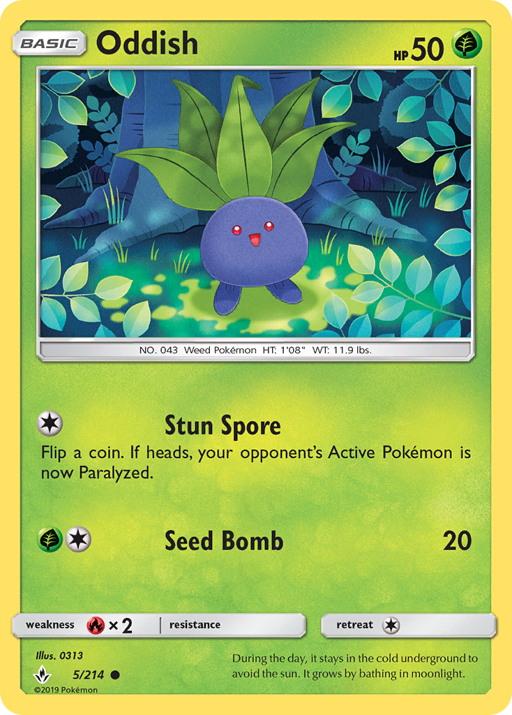 Oddish 005/234 Common