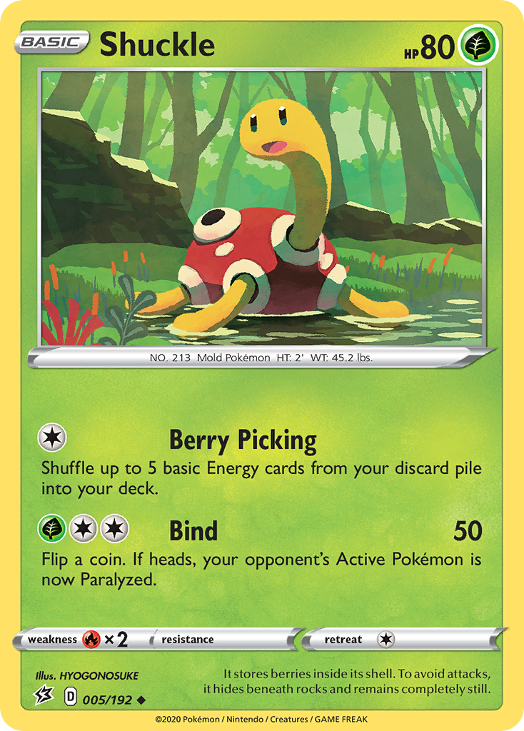 Shuckle 005/209 Uncommon