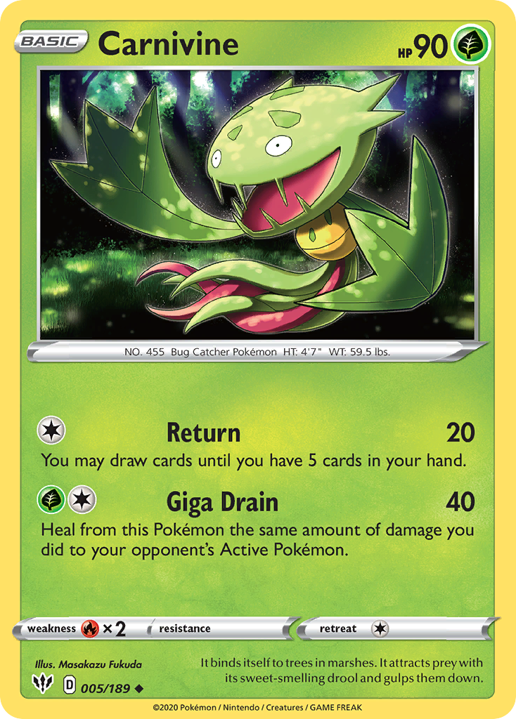 Carnivine 005/201 Uncommon
