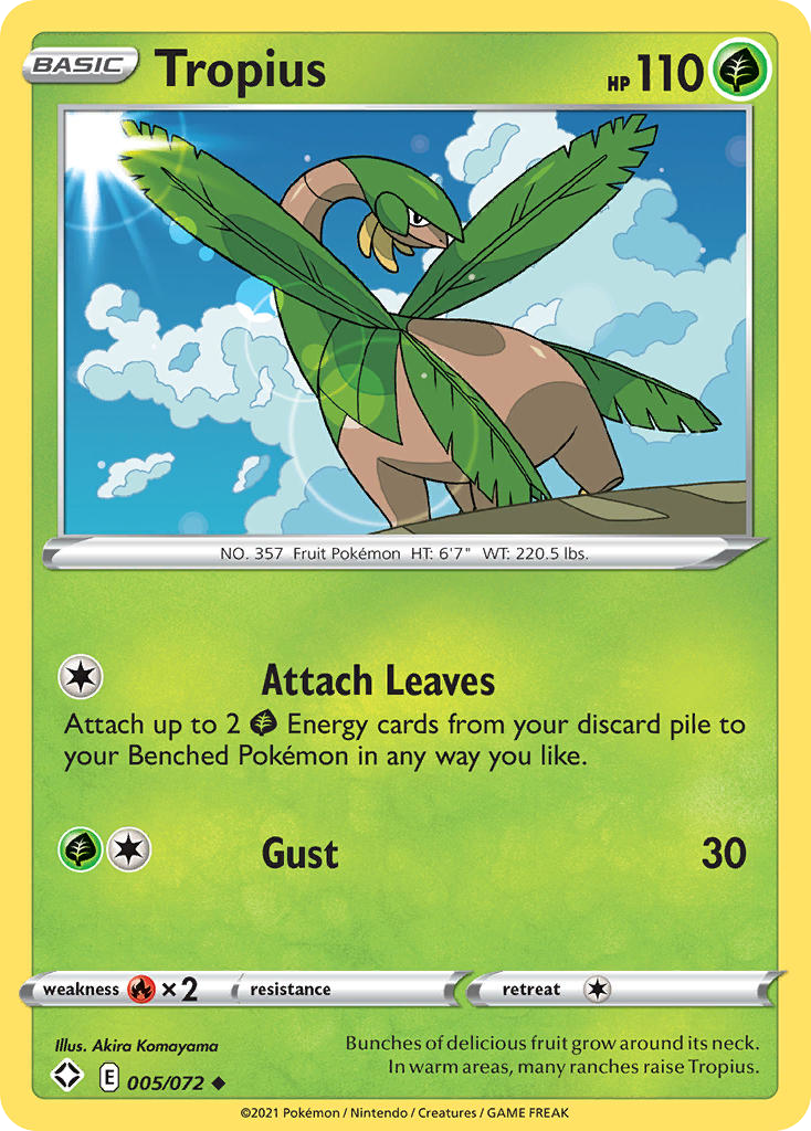 Tropius 005/73 Uncommon