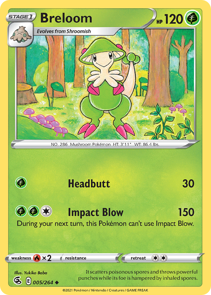 Breloom 005/284 Uncommon