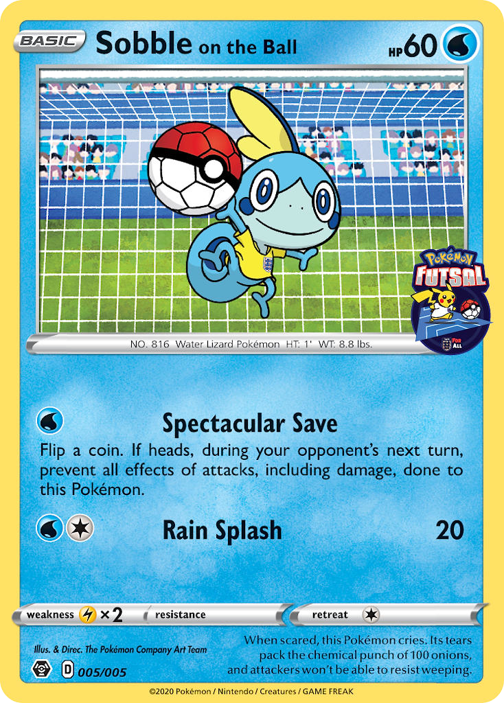 Sobble on the Ball 005/5 Unknown