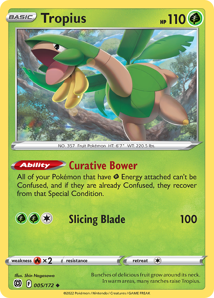 Tropius 005/186 Uncommon