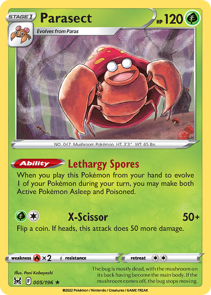 Parasect 005/217 Rare