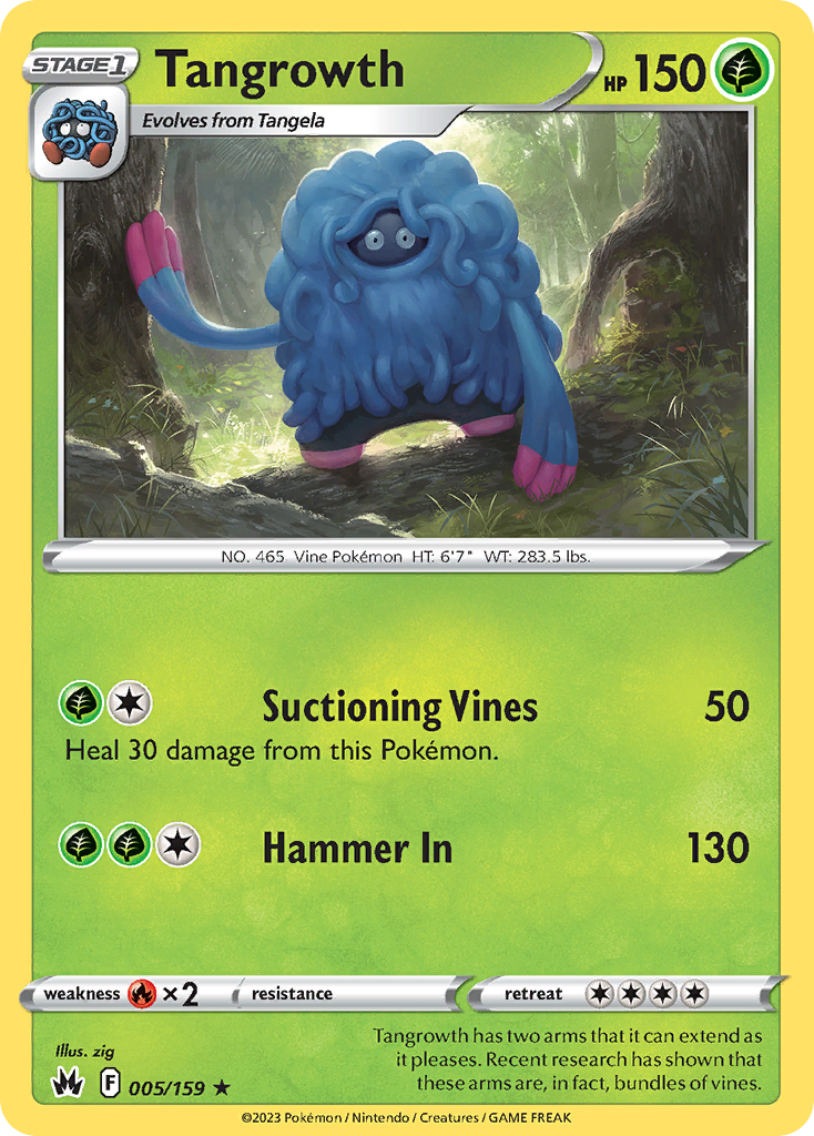 Tangrowth 005/160 Rare