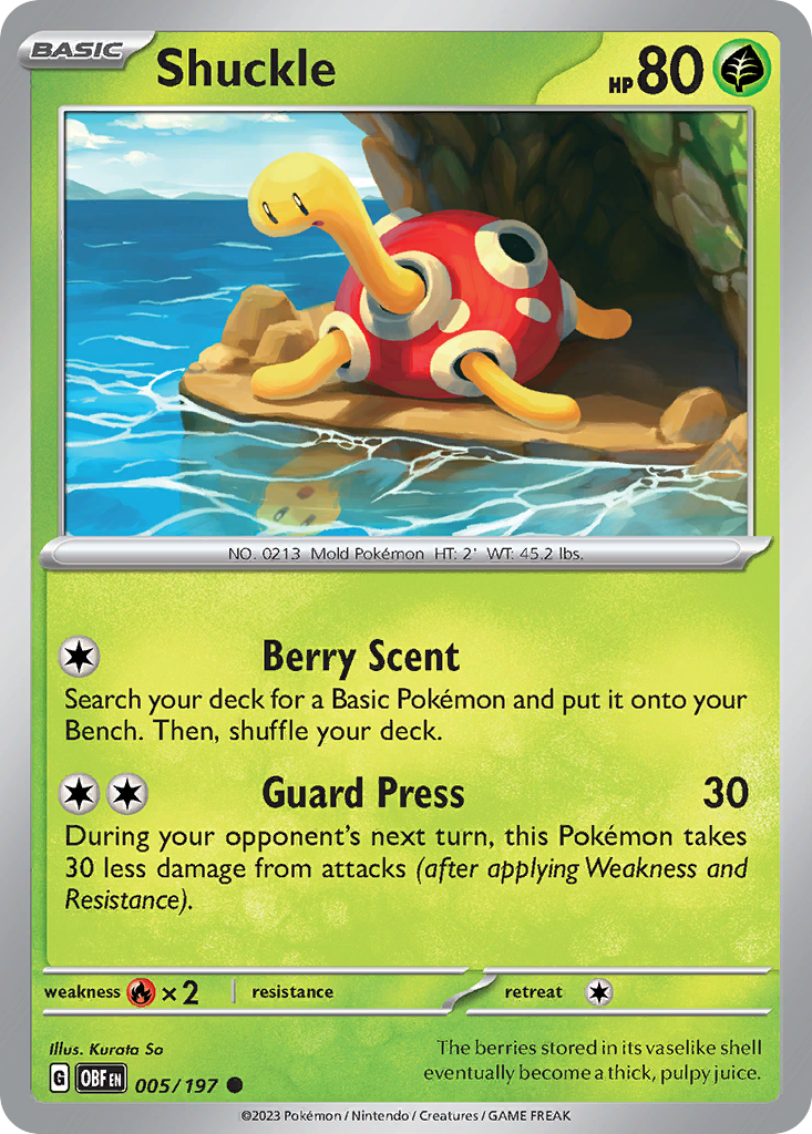 Shuckle 005/230 Common