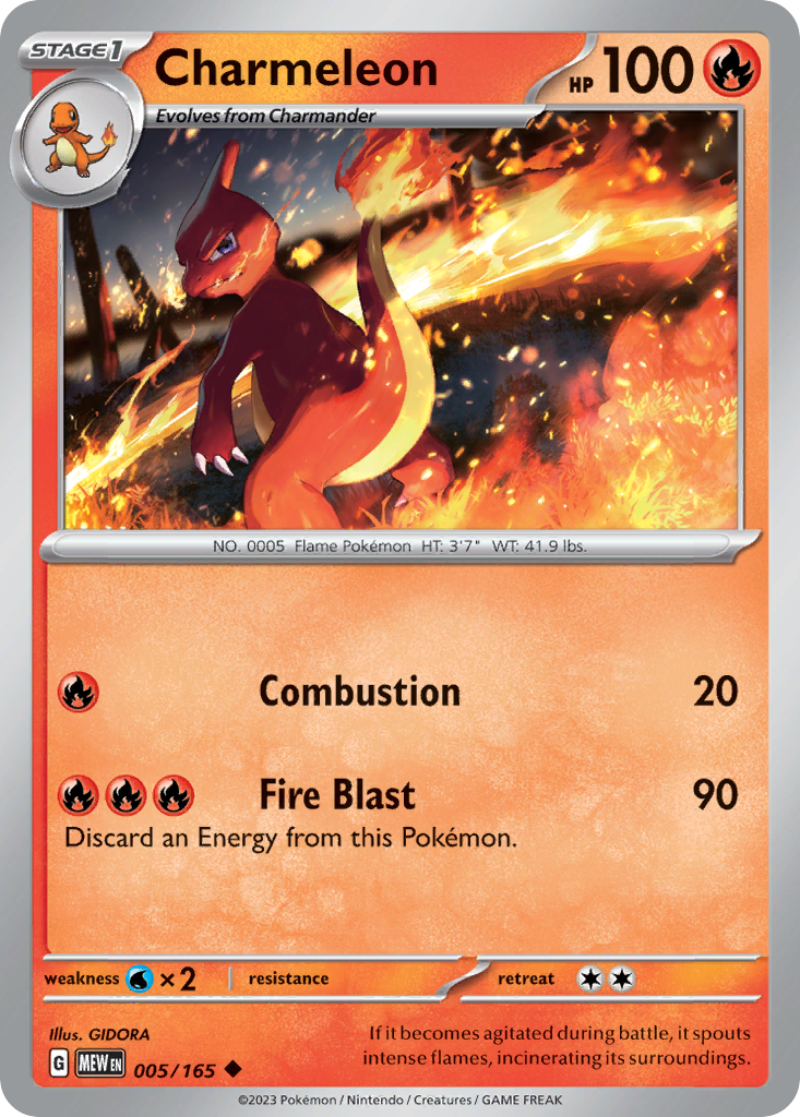 Charmeleon 005/207 Uncommon