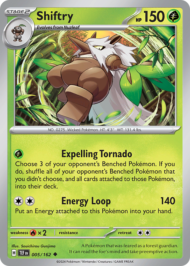 Shiftry 005/218 Uncommon