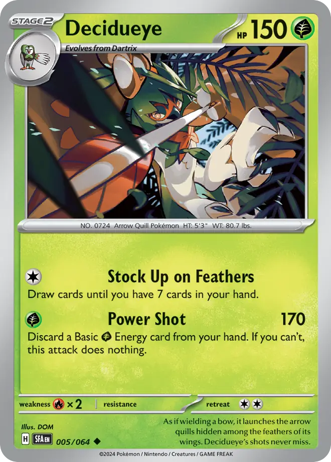 Decidueye 005/99 Uncommon