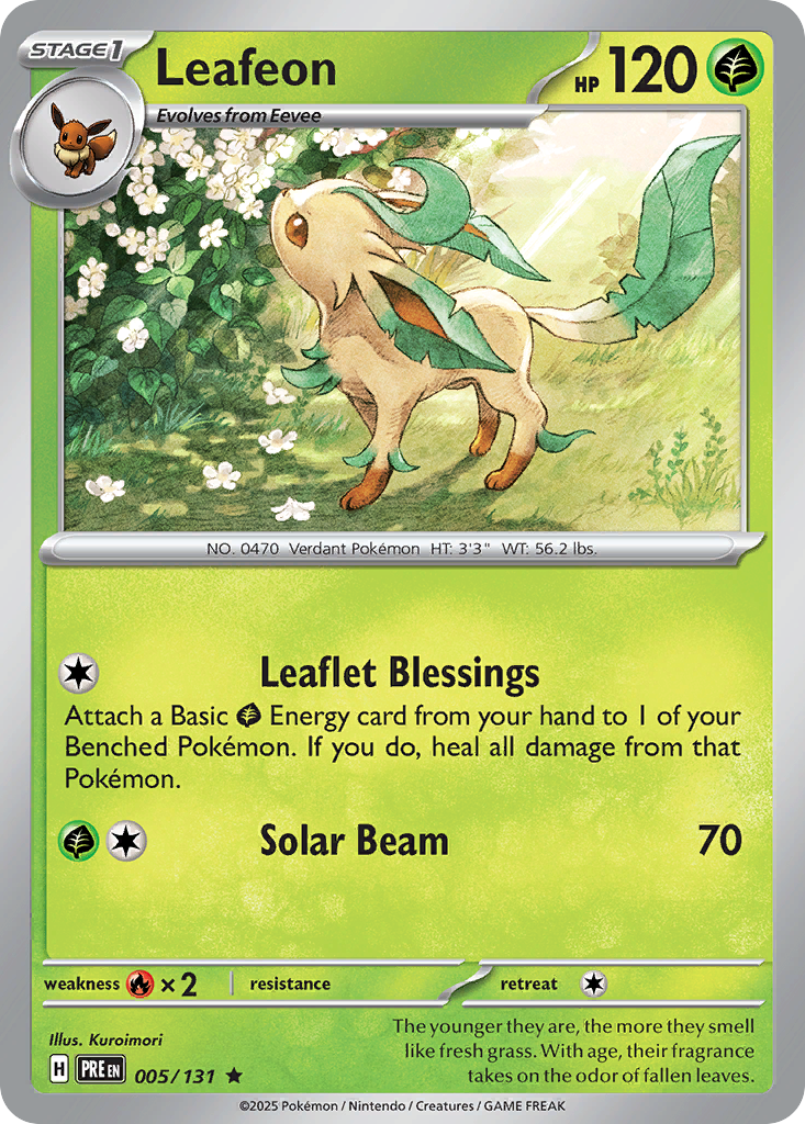 Leafeon 005/180 Rare
