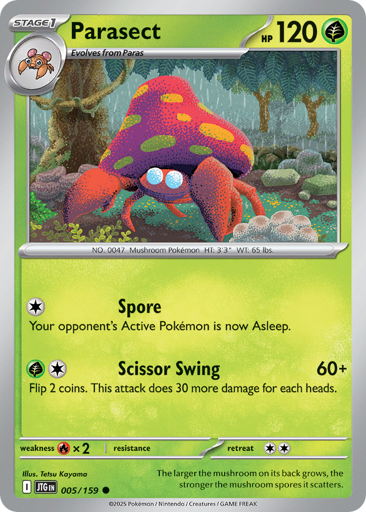 Parasect 005/190 Common