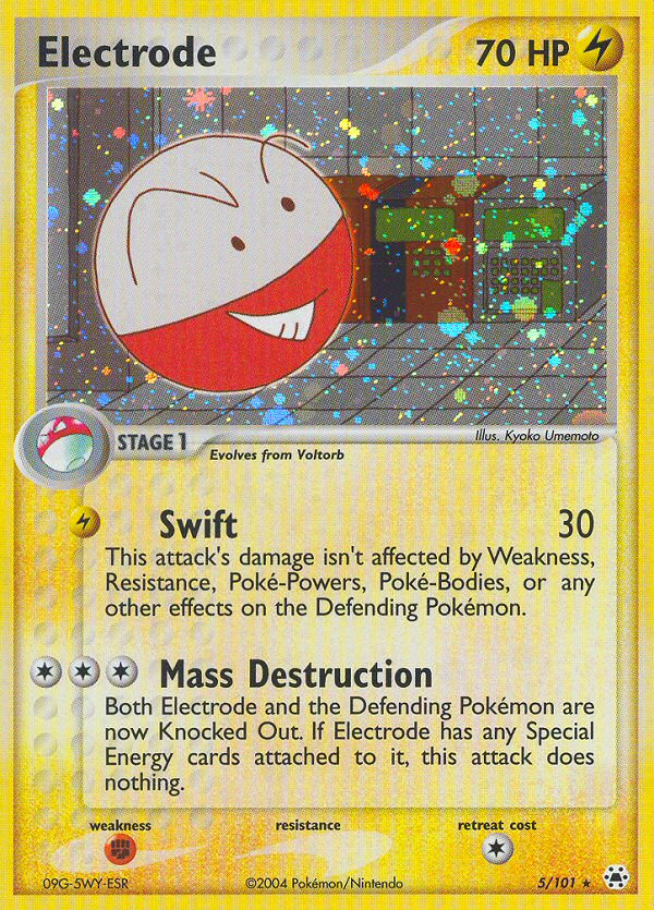 Electrode 005/102 Rare Holo
