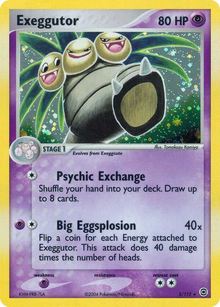 Exeggutor 005/116 Rare Holo