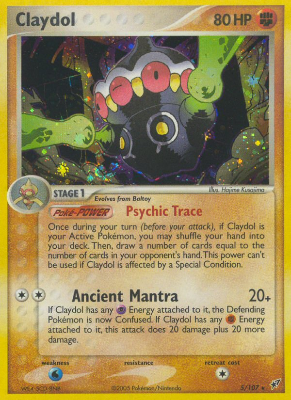 Claydol 005/108 Rare Holo