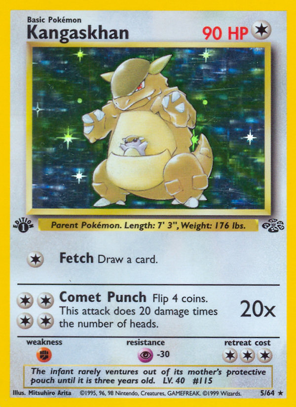 Kangaskhan 005/64 Rare Holo
