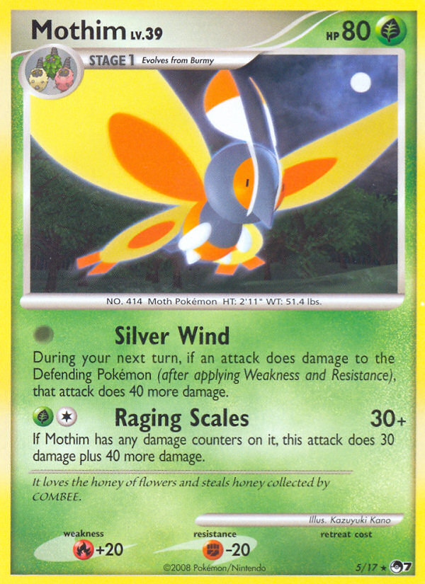 Mothim 005/17 Rare