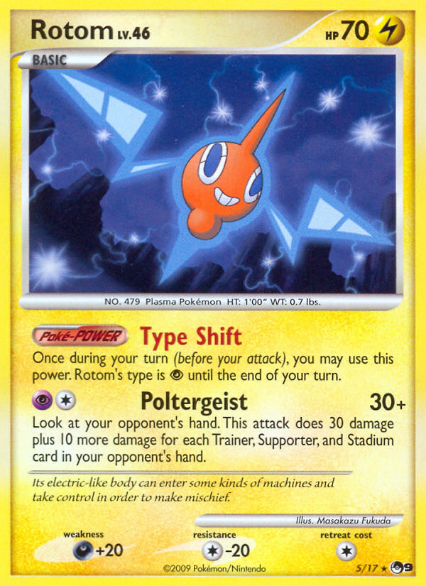 Rotom 005/17 Rare
