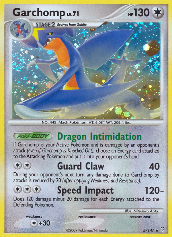 Garchomp 005/153 Rare Holo