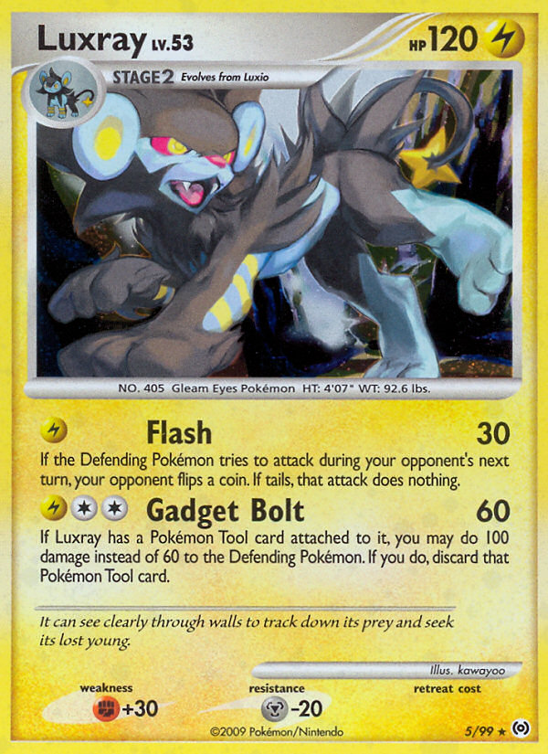 Luxray 005/111 Rare Holo
