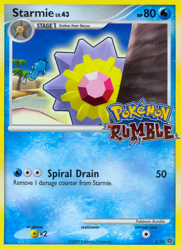 Starmie 005/16 Unknown