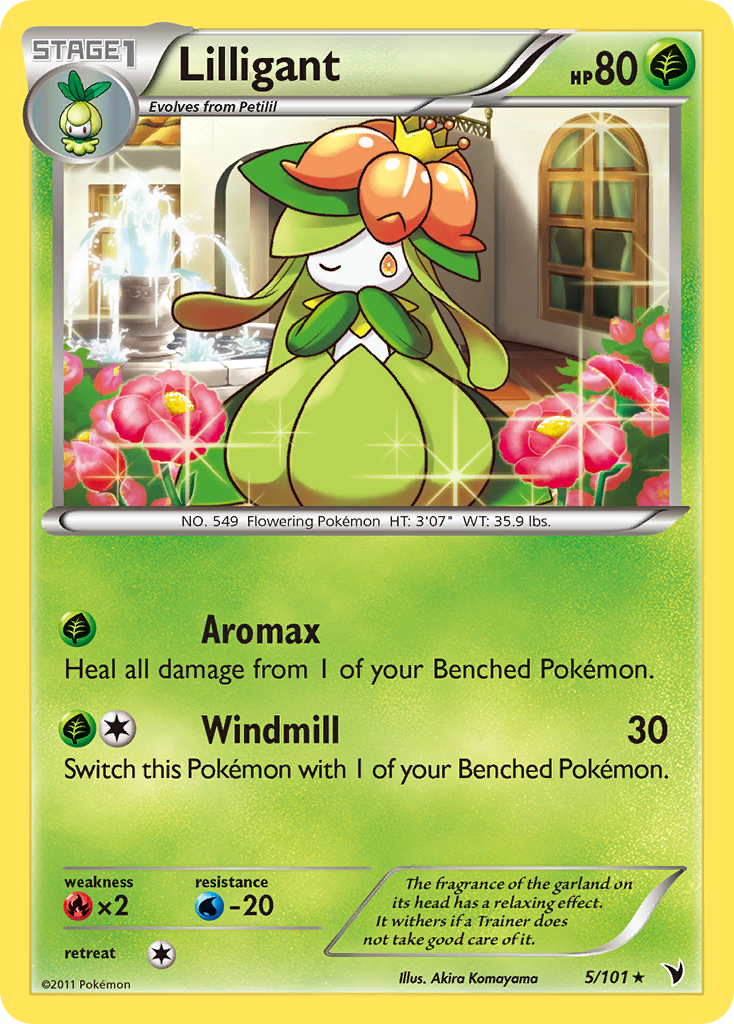 Lilligant 005/102 Rare