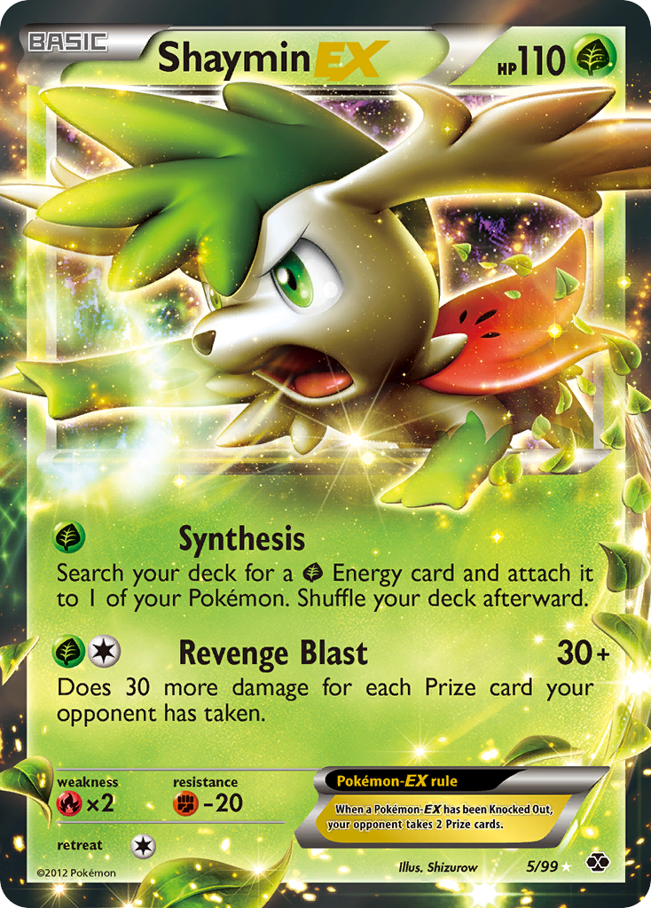 Shaymin-EX 005/103 Rare Holo EX