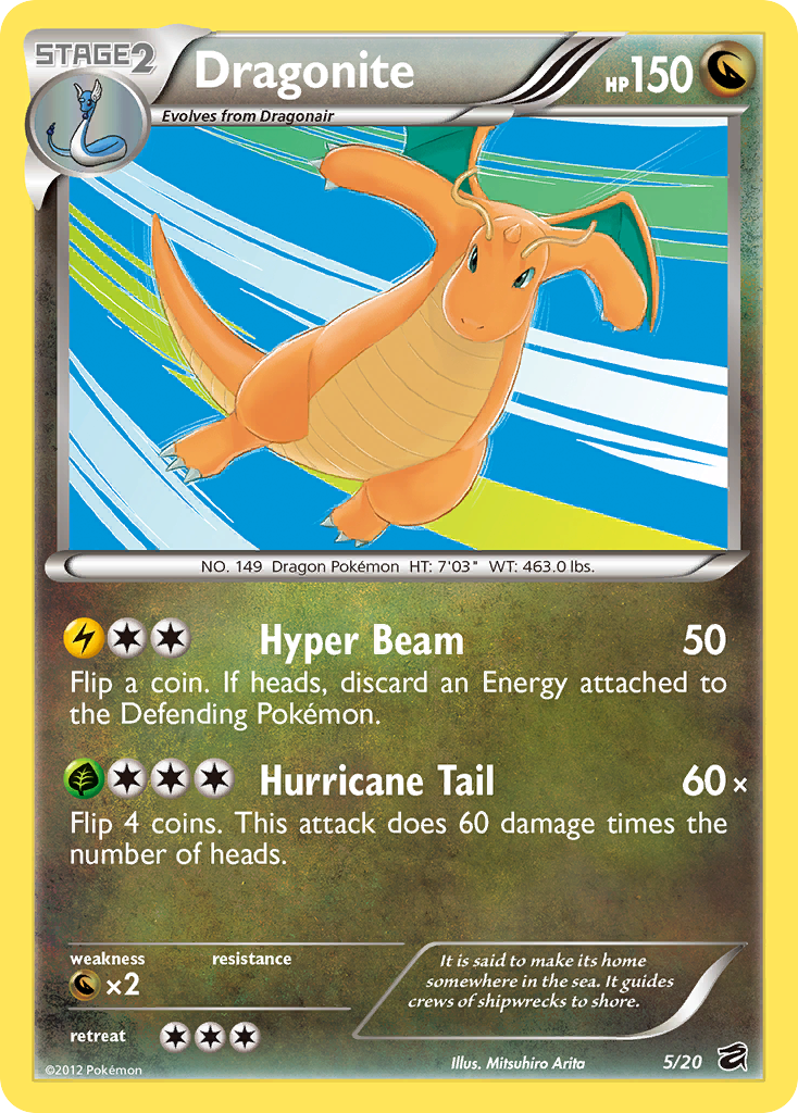 Dragonite 005/21 Rare Holo