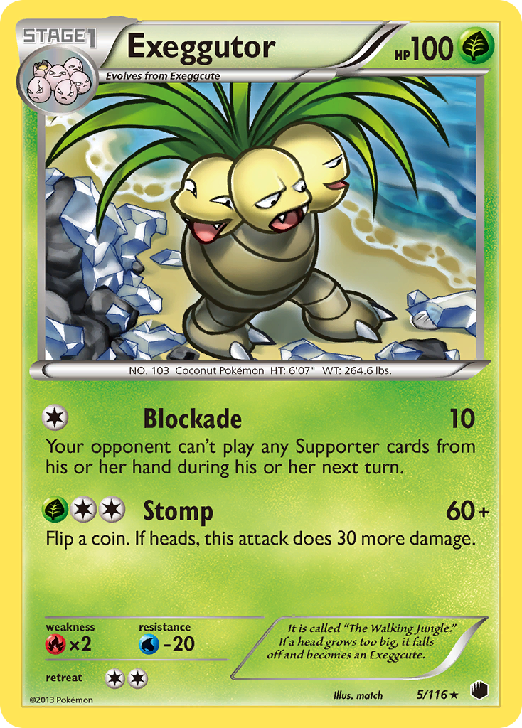 Exeggutor 005/122 Rare