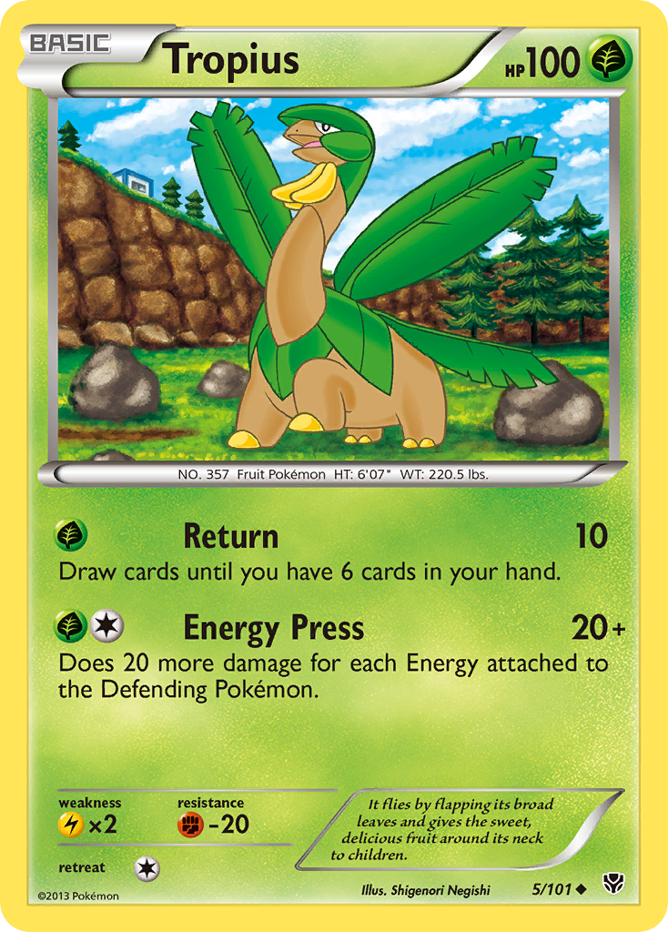 Tropius 005/105 Uncommon