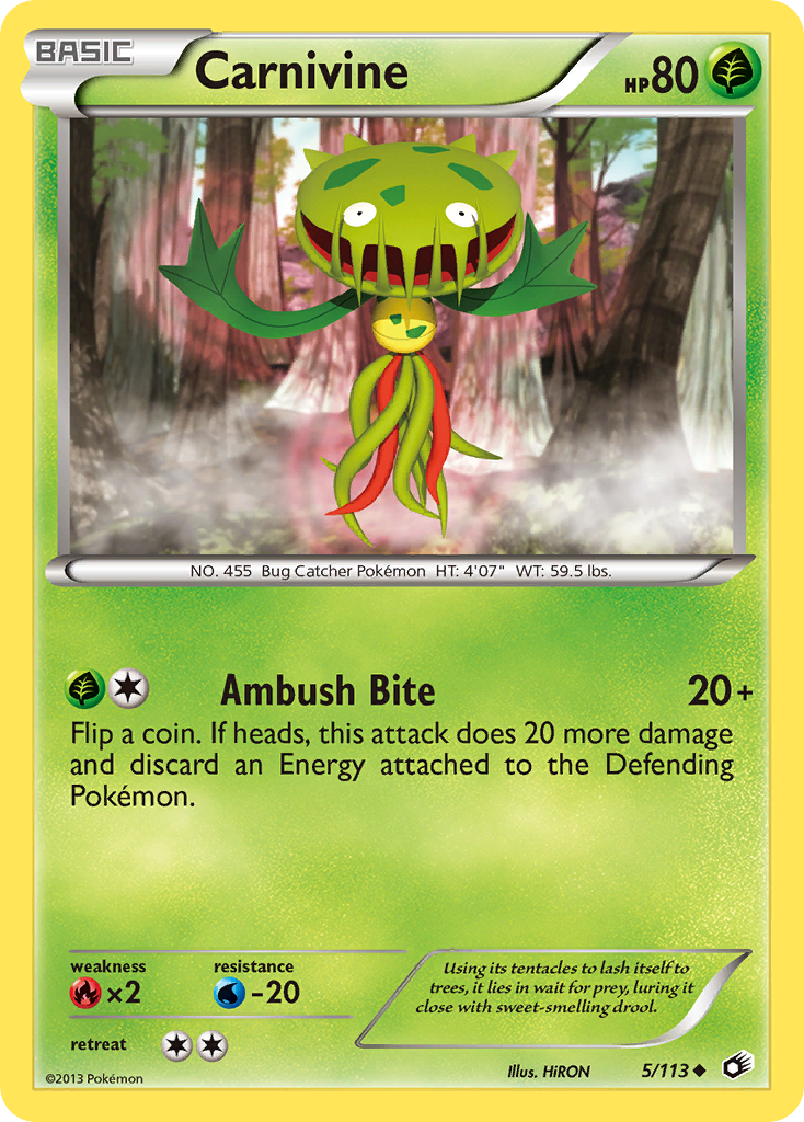 Carnivine 005/140 Uncommon