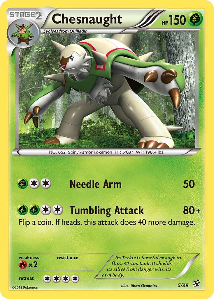 Chesnaught 005/39 Unknown