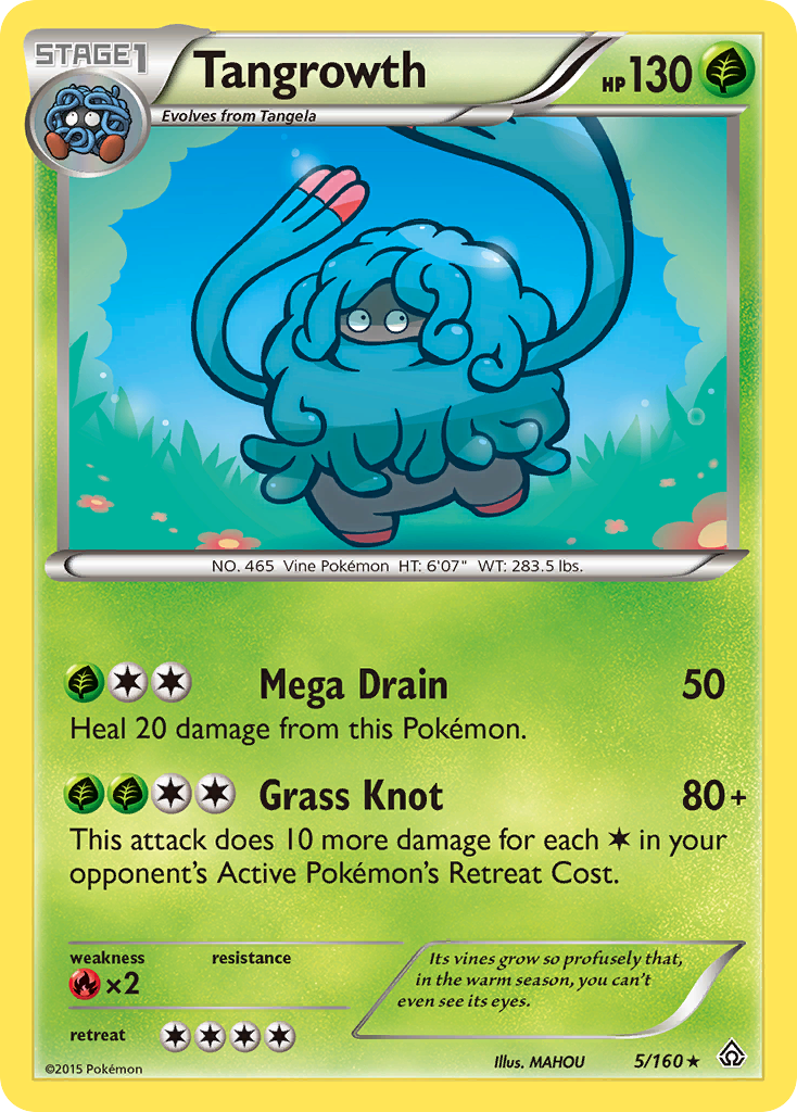 Tangrowth 005/164 Rare