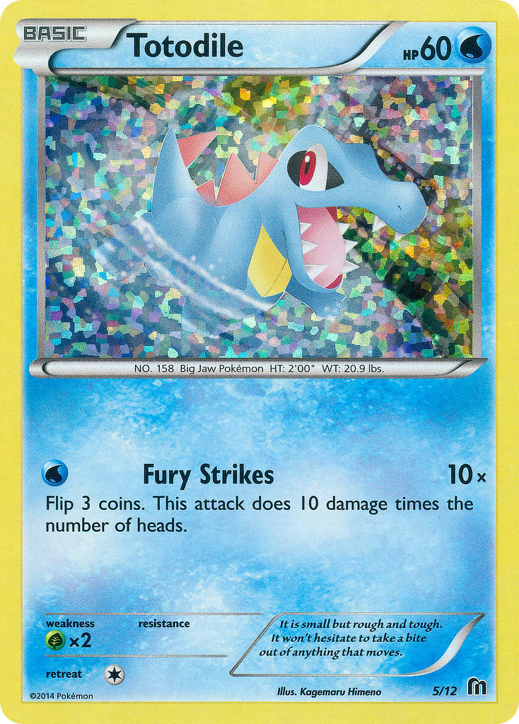 Totodile 005/12 Unknown